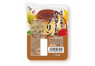 なめらか寒天　カスタード風プリン