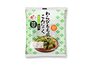 わらびもち風こんにゃく抹茶